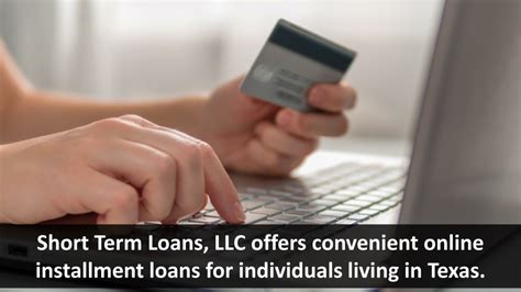 Installment Loans In Texas